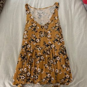 Flowy floral tank